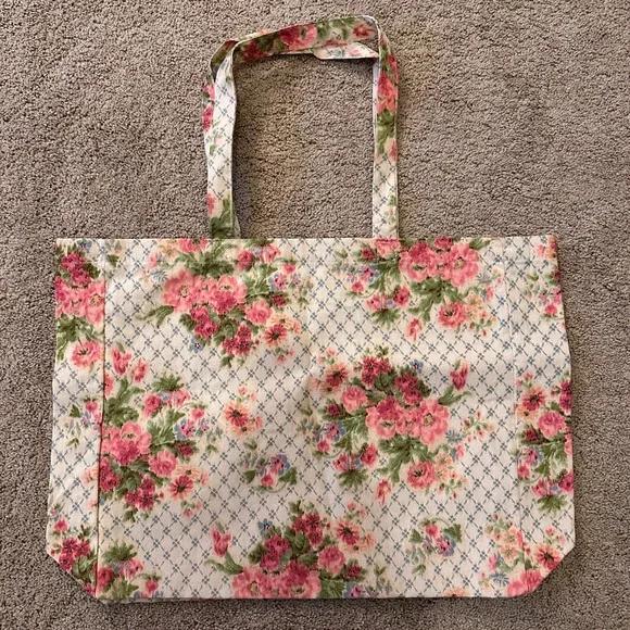Sézane x Andion Canvas Floral Tote Bag - Picture 2 of 3